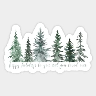 holidays Sticker